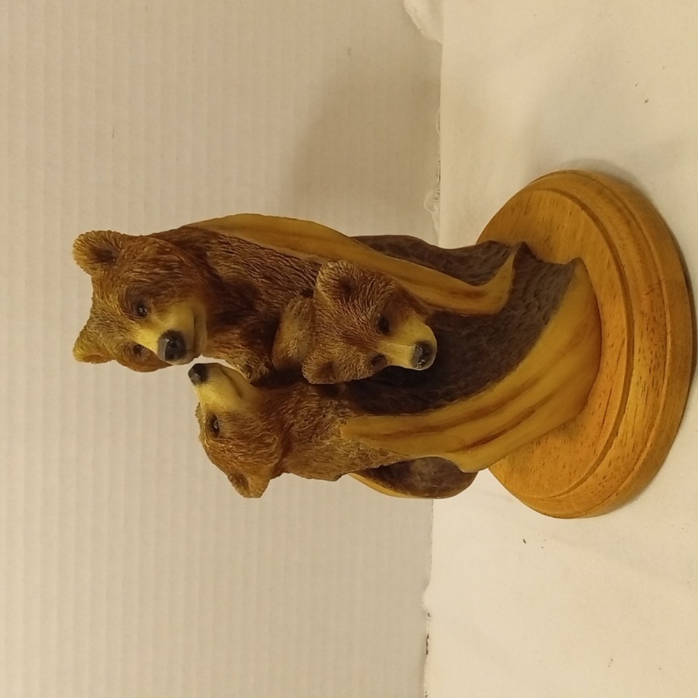 Terrible Two"s Bear Sculpture By Mill Creek Studios